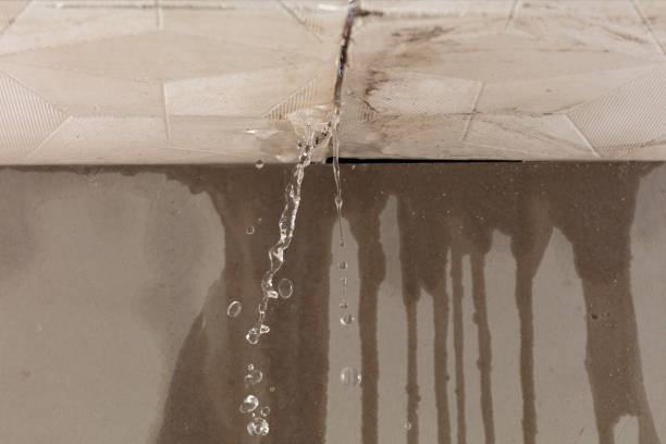 Professional Burst Pipe Cleanup technician working in Thompson's Station, TN